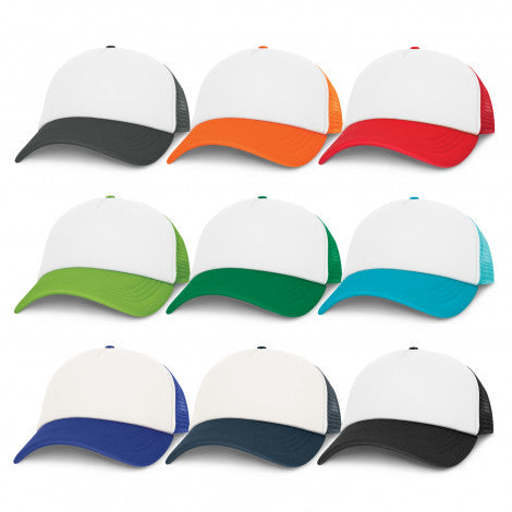 Cruise Mesh Cap - White Front - Simply Merchandise