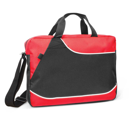 Centrix Conference Satchel with custom branded logo - Simply Merchandise