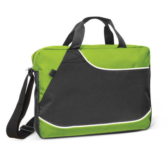 Centrix Conference Satchel with custom branded logo - Simply Merchandise