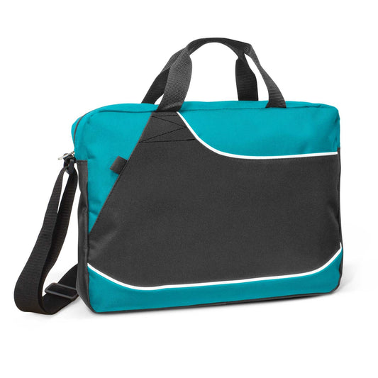 Centrix Conference Satchel with custom branded logo - Simply Merchandise