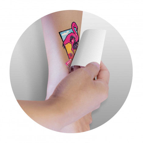 Temporary Tattoo Glitter - 51mm x 76mm - Simply Merchandise