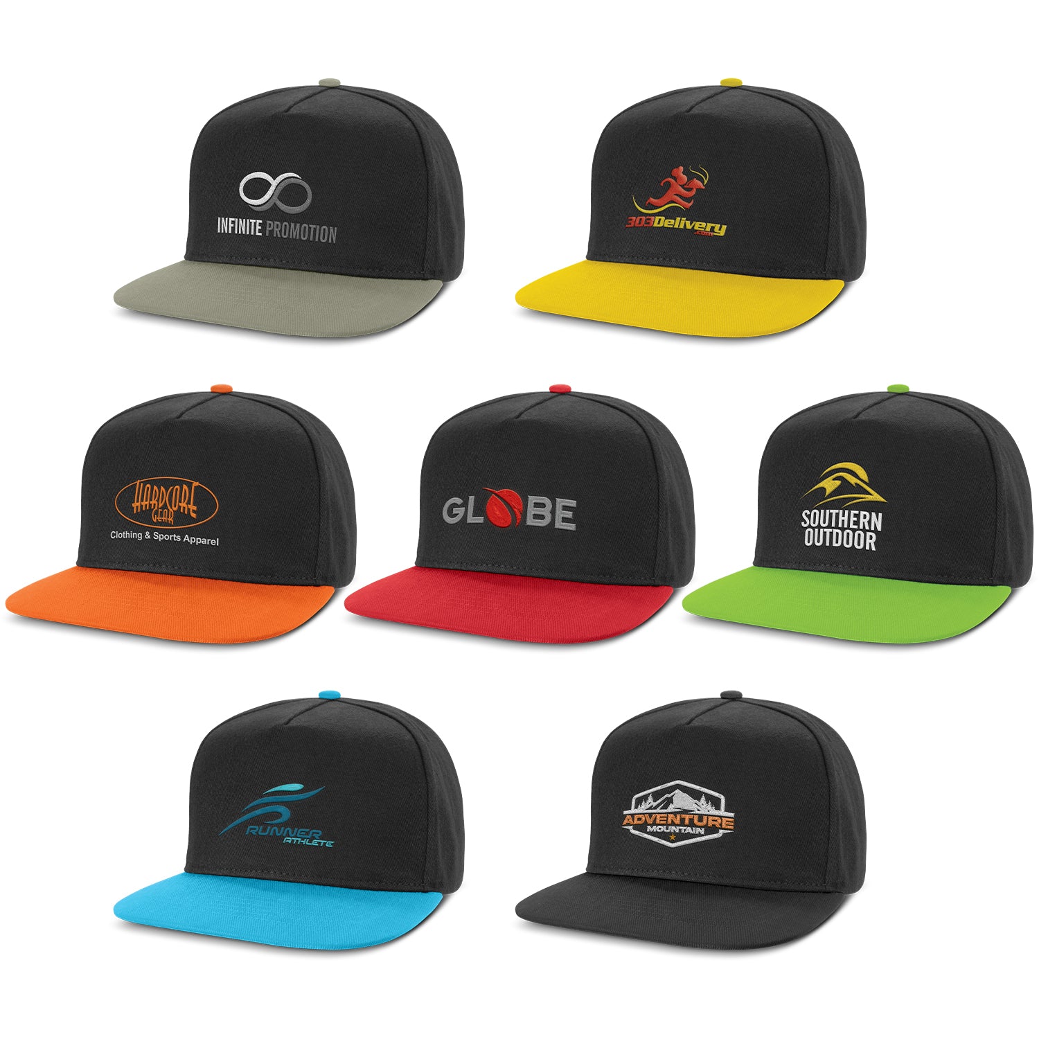 Crusade Flat Peak Cap - Simply Merchandise