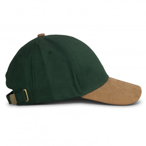 Outback Suede Peak Cap - Simply Merchandise