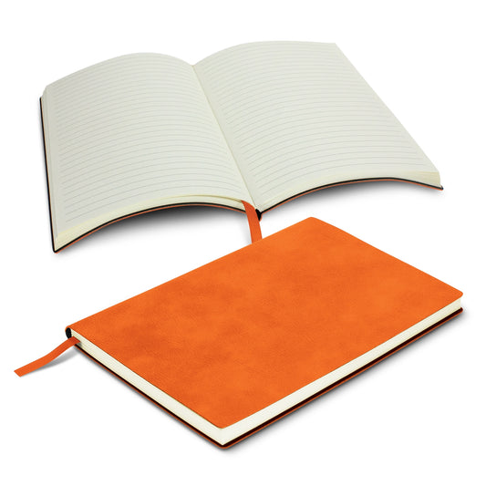 Genoa Soft Cover Notebook with custom branded logo - Simply Merchandise