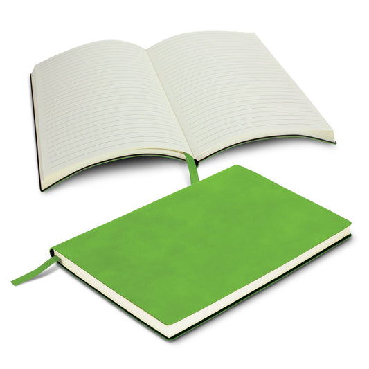 Genoa Soft Cover Notebook with custom branded logo - Simply Merchandise