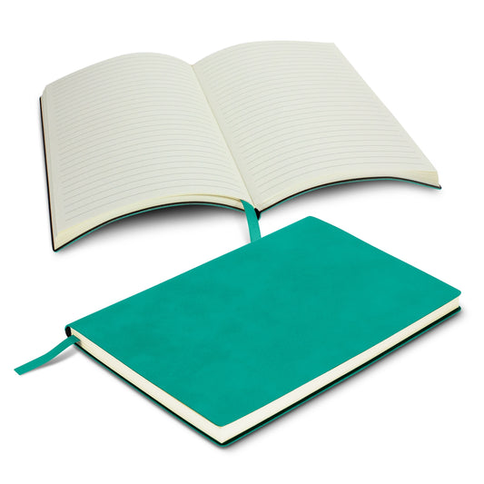 Genoa Soft Cover Notebook with custom branded logo - Simply Merchandise