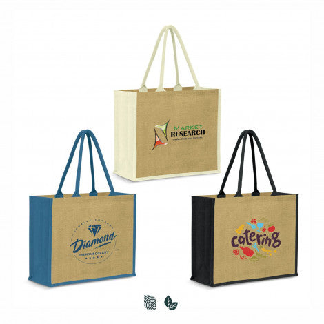 Modena Jute Tote Bag - Simply Merchandise