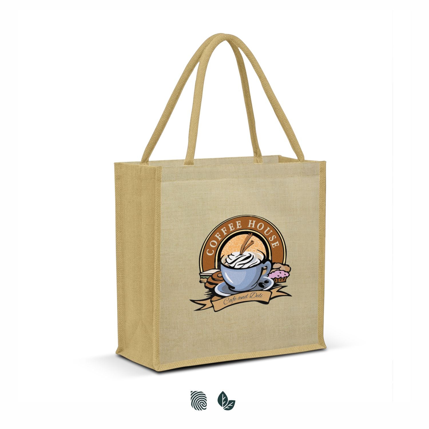 Monza Juco Tote Bag - Simply Merchandise
