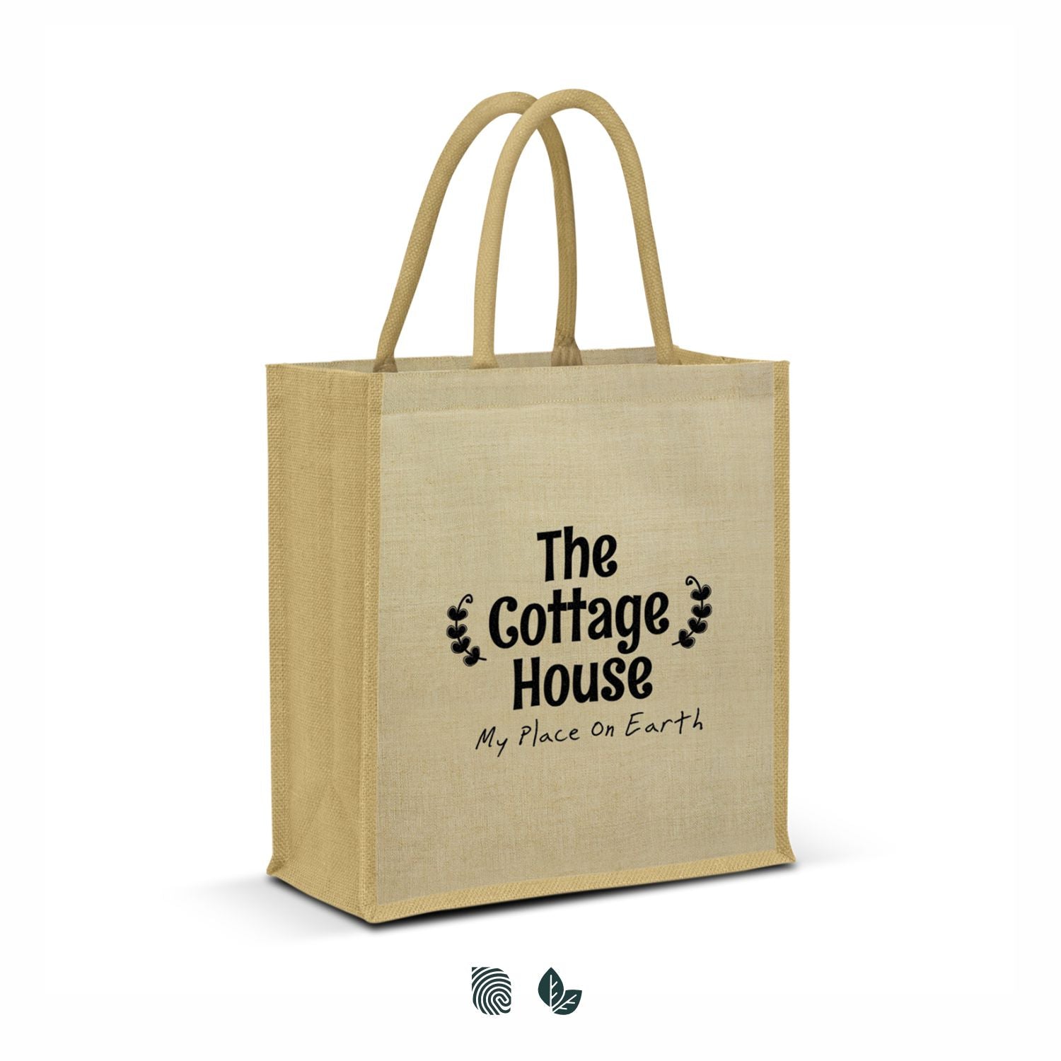 Lanza Juco Tote Bag - Simply Merchandise