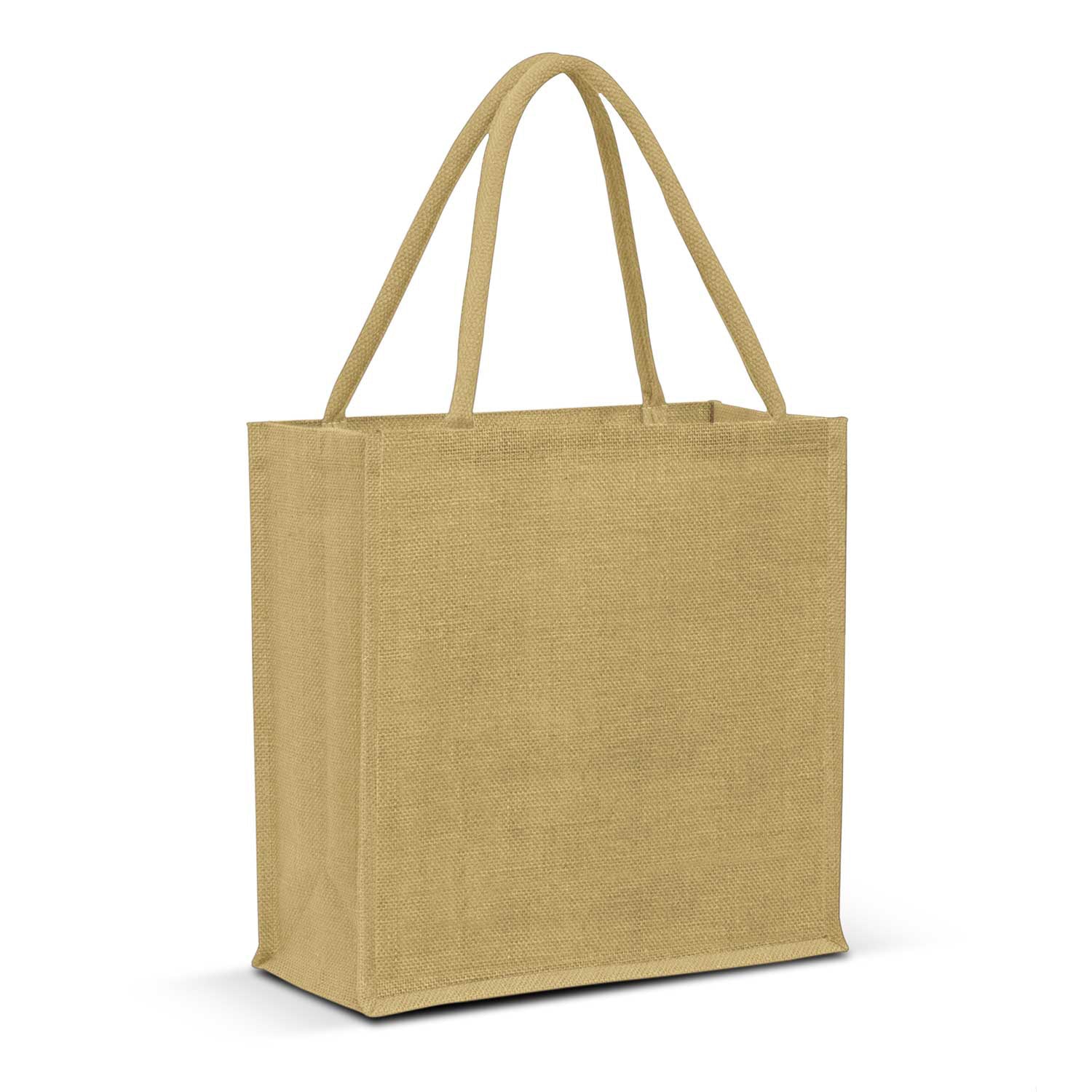 Monza Jute Tote Bag - Colour Match - Simply Merchandise