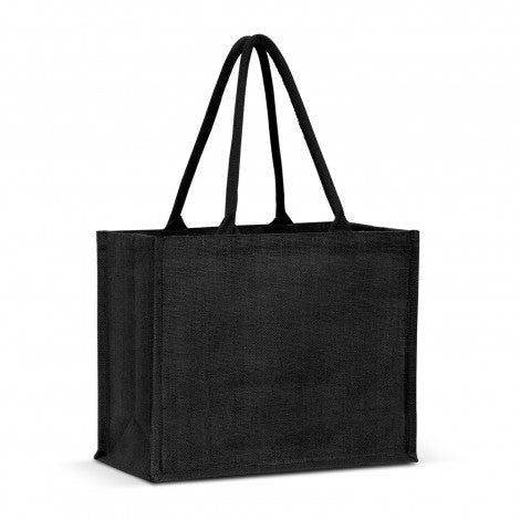 Torino Jute Tote Bag - Colour Match - Simply Merchandise