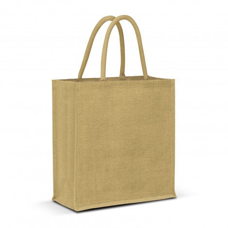 Lanza Jute Tote Bag - Colour Match - Simply Merchandise