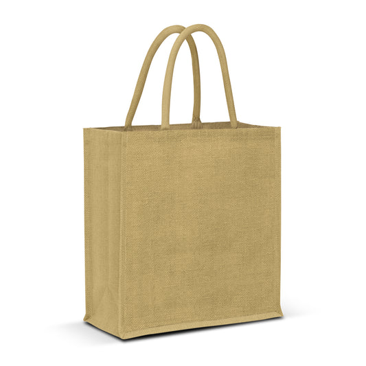 Lanza Jute Tote Bag - Colour Match - Simply Merchandise