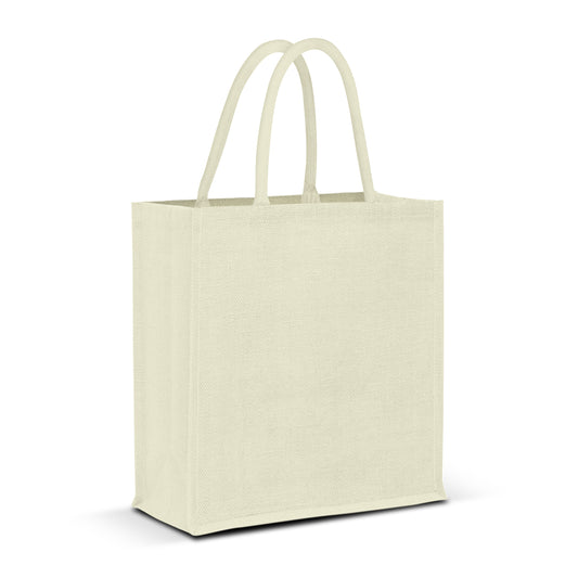 Lanza Jute Tote Bag - Colour Match - Simply Merchandise