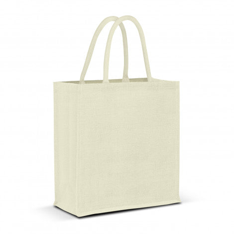 Lanza Jute Tote Bag - Colour Match - Simply Merchandise