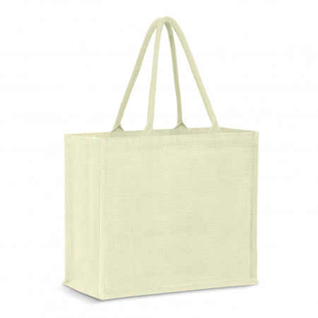 Modena Jute Tote Bag - Colour Match - Simply Merchandise