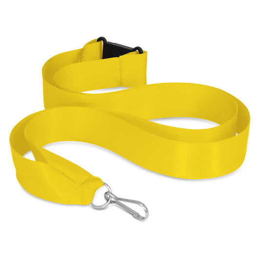 Ribbon Lanyard with custom branded logo - Simply Merchandise