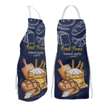 Renzo Full Colour Bib Apron - Simply Merchandise