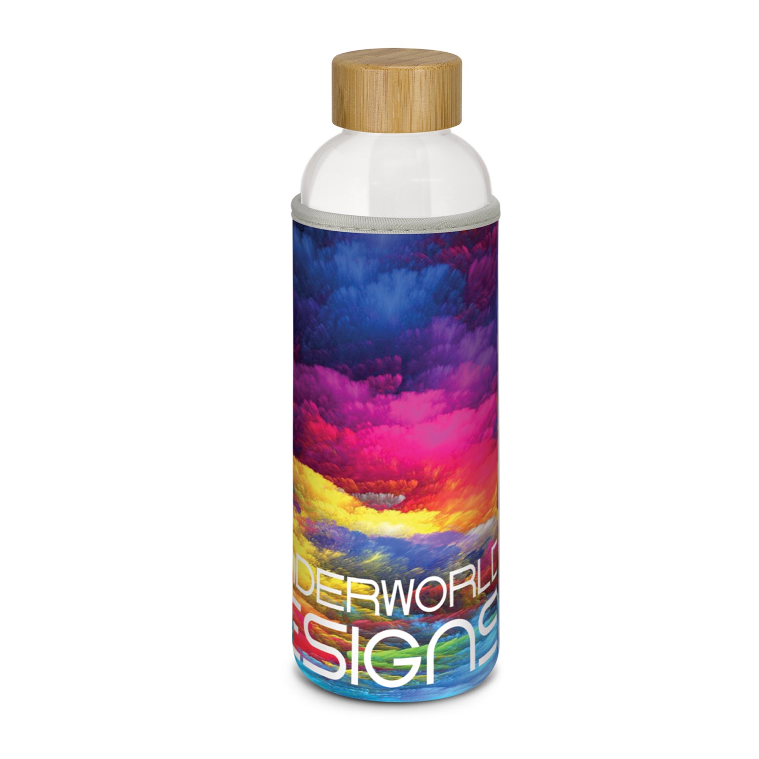 Eden Glass Bottle - Full Colour - Simply Merchandise