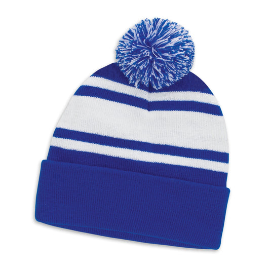 Commodore Beanie with Pom Pom with custom branded logo - Simply Merchandise