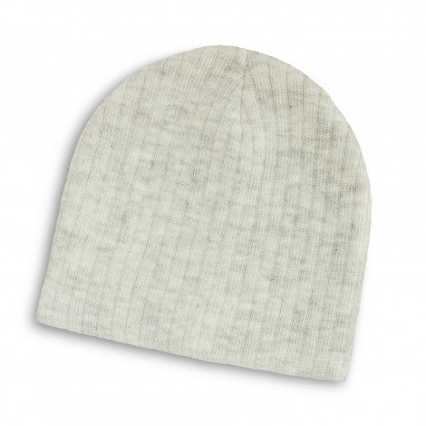 Nebraska Heather Cable Knit Beanie - Simply Merchandise