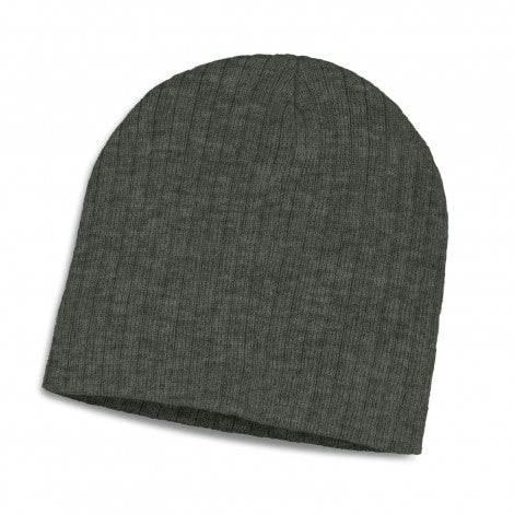 Nebraska Heather Cable Knit Beanie - Simply Merchandise