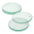 Venice Glass Coaster - Set of 4 - Round - Simply Merchandise