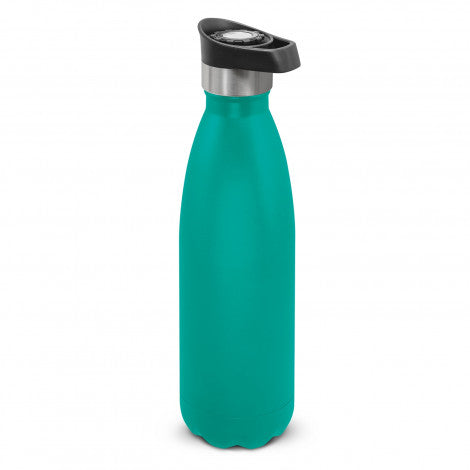 Mirage Powder Coated Vacuum Bottle - Push Button Lid - Simply Merchandise