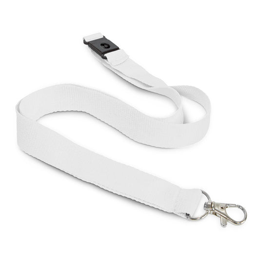 Cotton Lanyard with custom branded logo - Simply Merchandise