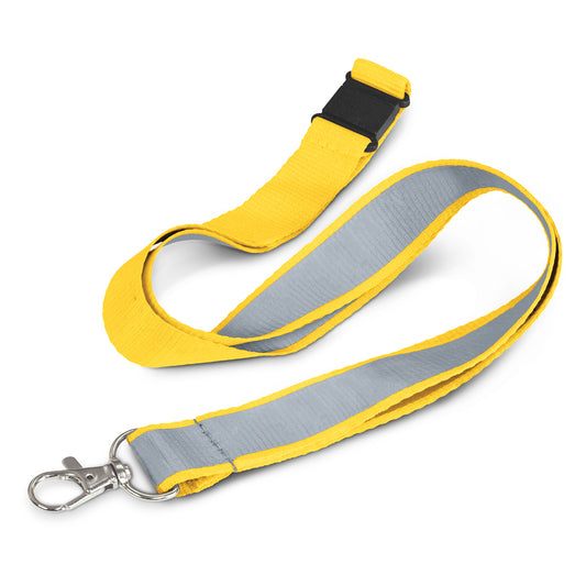 Reflector Lanyard with custom branded logo - Simply Merchandise