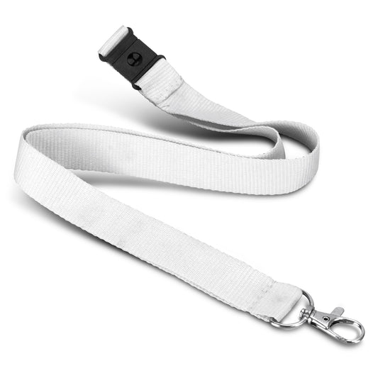 Soft Touch Logo Lanyard with custom branded logo - Simply Merchandise