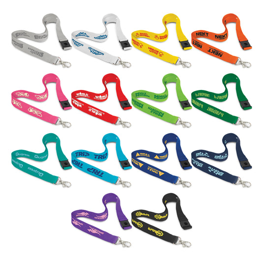 3D Logo Lanyard with custom branded logo - Simply Merchandise