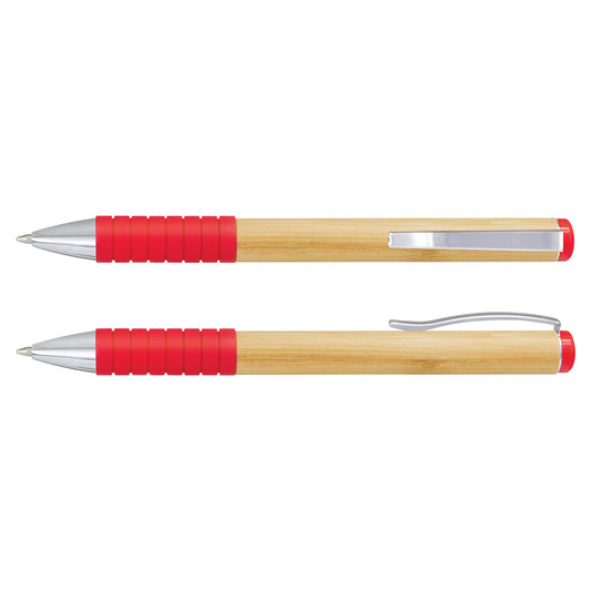 Bamboo Twist Pen with custom branded logo - Simply Merchandise