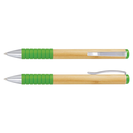 Bamboo Twist Pen with custom branded logo - Simply Merchandise