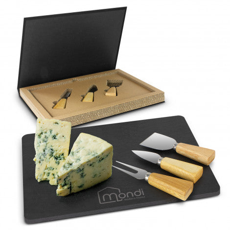 Montrose Slate Cheese Board Set - Simply Merchandise