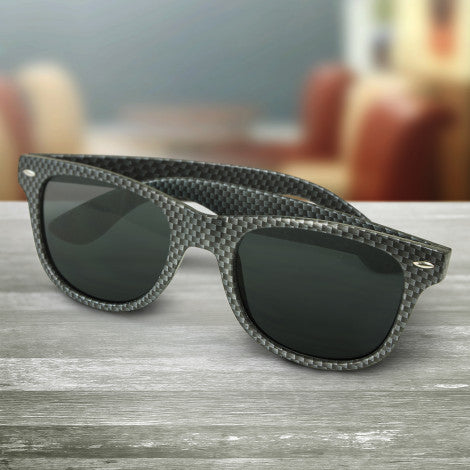 Malibu Premium Sunglasses - Carbon Fibre - Simply Merchandise