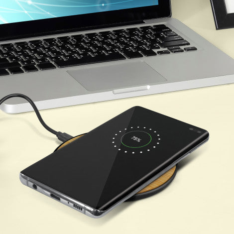 Bamboo 5W Wireless Charger - Simply Merchandise
