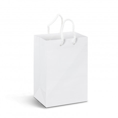 Small Laminated Paper Carry Bag - Full Colour - Simply Merchandise