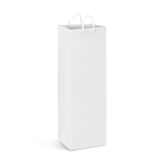 Laminated Paper Wine Bag - Full Colour - Simply Merchandise