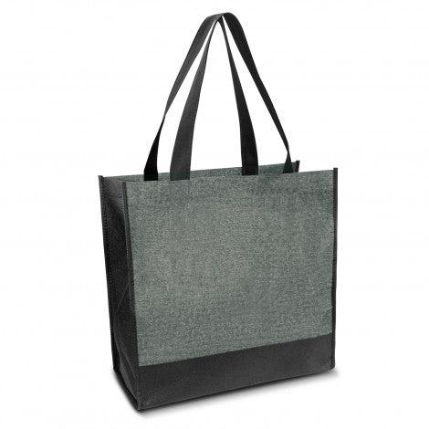 Civic Shopper Heather Tote Bag with custom branded logo - Simply Merchandise
