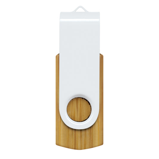 Helix 4GB Bamboo Flash Drive with custom branded logo - Simply Merchandise