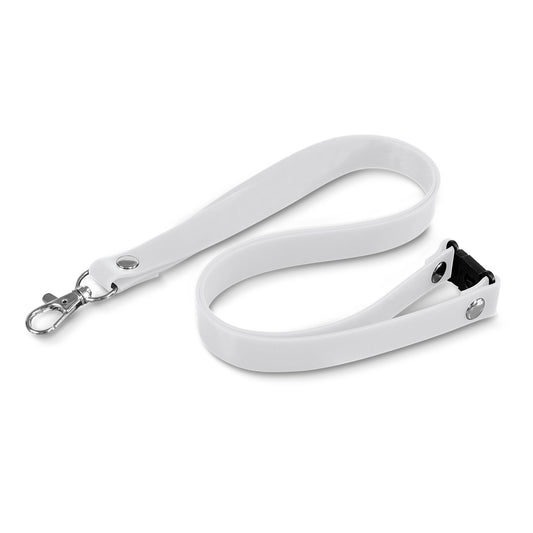 Silicone Lanyard with custom branded logo - Simply Merchandise