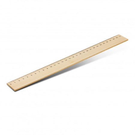 Wooden 30cm Ruler - Simply Merchandise