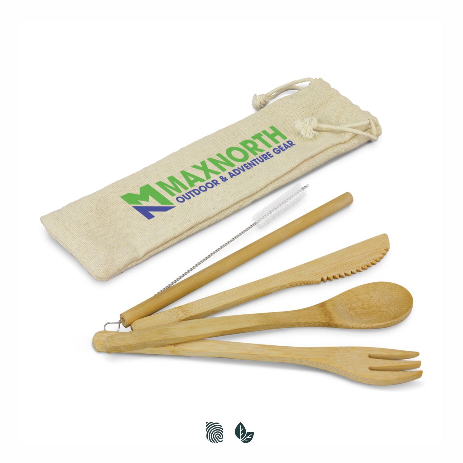 Bamboo Cutlery Set - Simply Merchandise