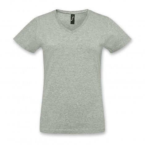 SOLS Imperial Womens V Neck T-Shirt - Simply Merchandise