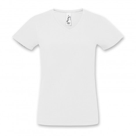 SOLS Imperial Womens V Neck T-Shirt - Simply Merchandise