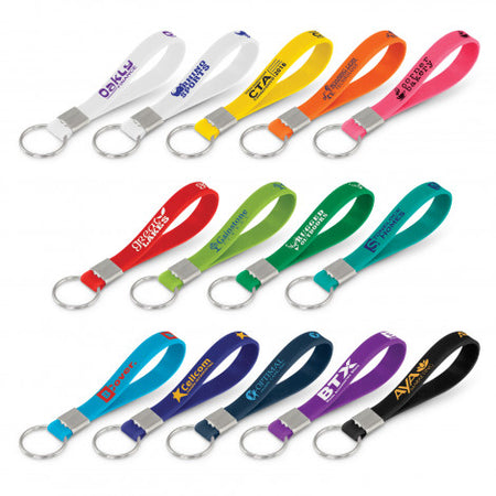 Silicone Key Ring - Simply Merchandise