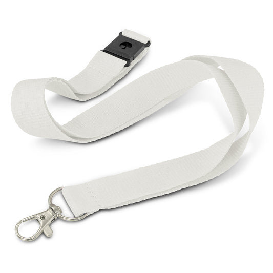 Glow in the Dark Logo Lanyard with custom branded logo - Simply Merchandise