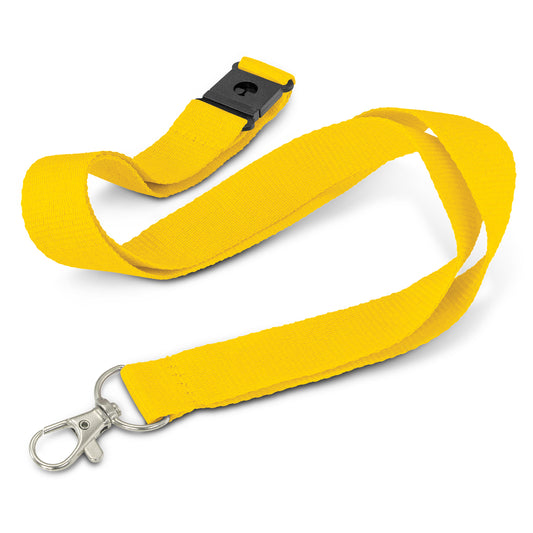 Glow in the Dark Logo Lanyard with custom branded logo - Simply Merchandise