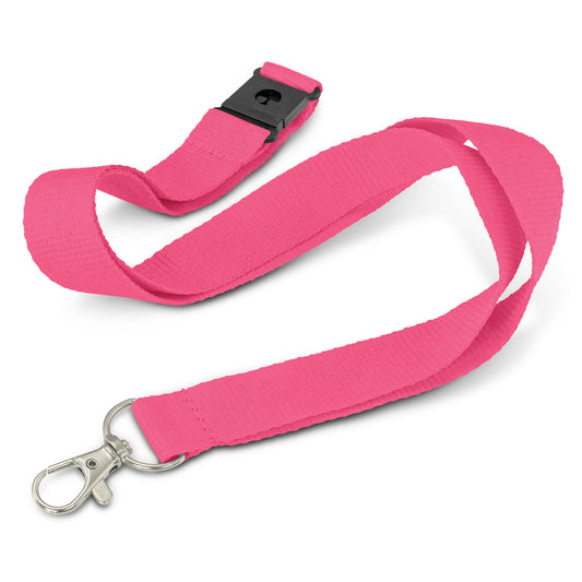 Glow in the Dark Logo Lanyard with custom branded logo - Simply Merchandise
